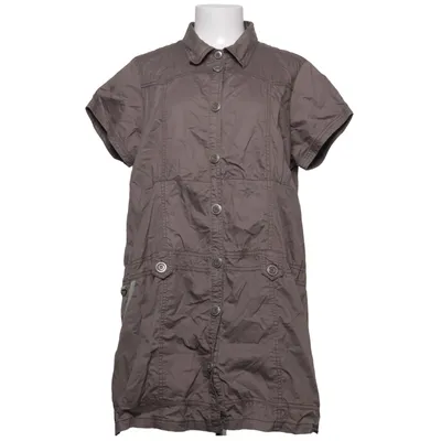 Robe chemise (Marron) de Soquesto Coton