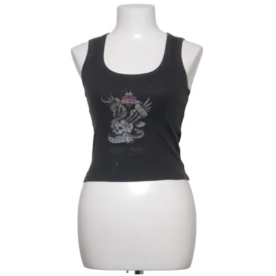 Tank Top (New York City Cropped Vest) from Ed Hardy Cotton