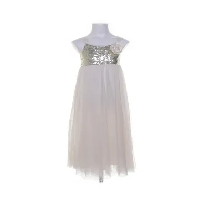 Flower girl dress (White, Gold) from H&M Polyester