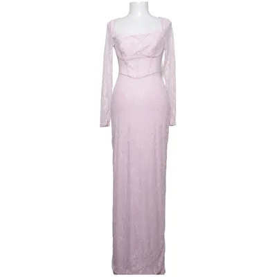 Abendkleid (Pink) Elasthan, Polyamid, Polyester
