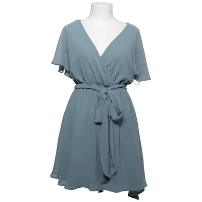 Dress (Blue) from Goddiva Polyester