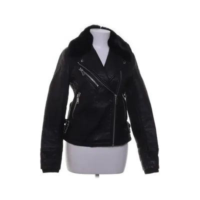 Bikerjacka (Svart) från Warehouse Polyester, Polyuretan, Pälsimitation, Viskos