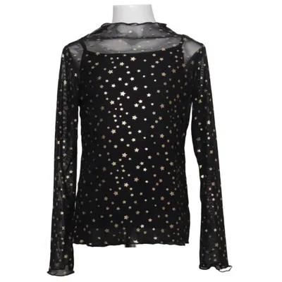 Haut (Noir, Or) de Destination Élasthane, Polyester