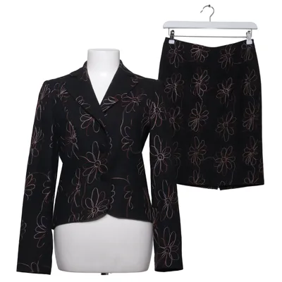 Skirt suit (Black) from Bolero Polyester, Wool