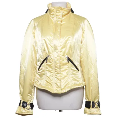 Jacket (Yellow) from Roccobarocco Nylon, Polyester