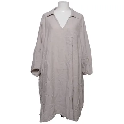 Tunic (Beige) from Zizzi Linen, Viscose