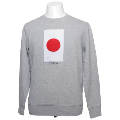 Collegetröja (Grå, Röd) från Originals by Jack & Jones Bomull, Viskos