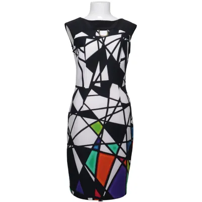 Dress (Black, White, Multicolored) from Joseph Ribkoff