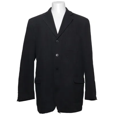 Blazer (Noir) de Madison Avenue Coton, Lin, Polyester