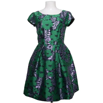 Dress (Green, Purple) from Closet Polyester