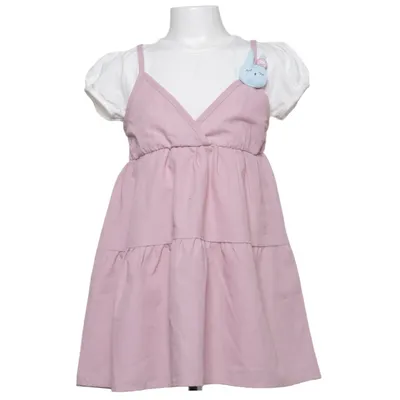 Dress (Pink, White) from Number One