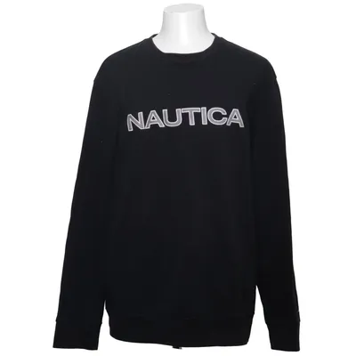 Sweatshirt (Noir) de Nautica Coton, Polyester
