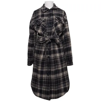 Överskjorta (Svart, Beige) från Global Funk Polyester, Ull