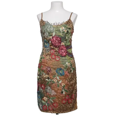 Cocktailjurk (Beige, Meerkleurig) van Nicowa Acetaat, Elastaan, Polyamide, Polyester