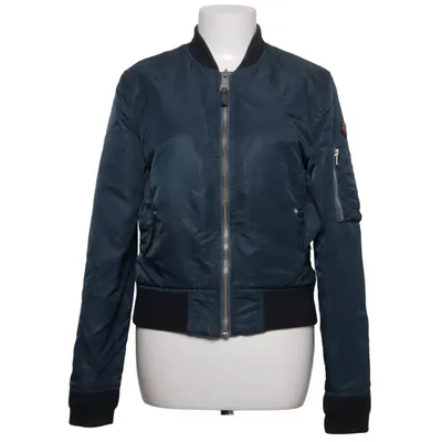 Blouson (Bleu) de Schott Acétate, Nylon, Polyester, Viscose