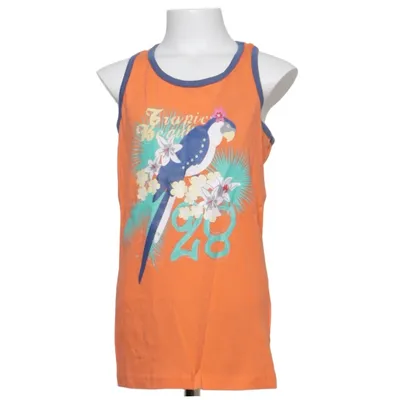 Tank Top (Orange, Multicolored) from Youngstyle Cotton