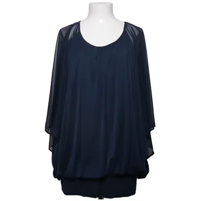 Top (Blue) from Zay Clothing Elastane, Polyester, Viscose