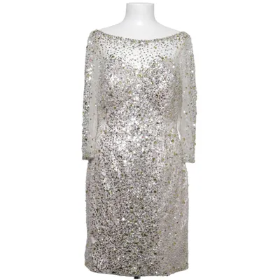 Cocktailjurk (Beige, Zilver, Goud) van Terani Couture Polyester