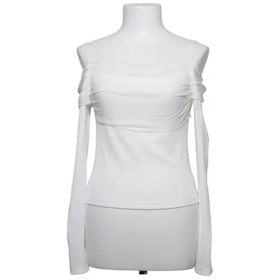 Top (Hvid) fra Dazy Elastan, Polyester