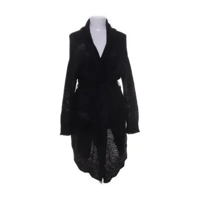 Wrap cardigan (Black) from Frk. Acrylic, Mohair, Wool