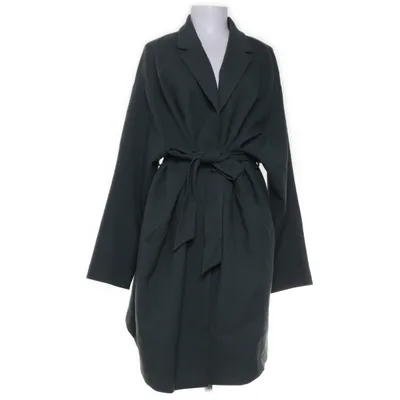 Frakke (Grøn) fra Lindex Elastan, Polyester, Viscose