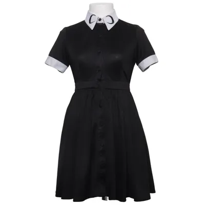 Klänning (Svart, Vit) från Restyle