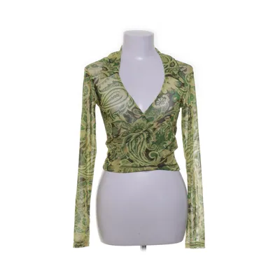 Wikkeltop (Groen, Meerkleurig) van Urban Outfitters Polyester, Elastaan