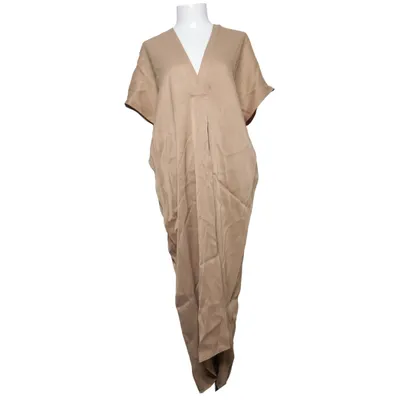 Klänning (Beige) från Arket Viskos