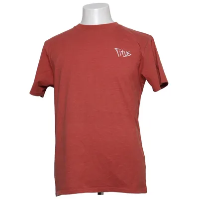 T-shirt (Rouge) de Titus Coton, Polyester