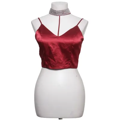 Crop top (Rouge) de Vera & Lucy Polyester