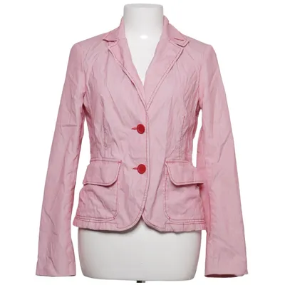 Blazer (Rød, Hvid) fra Comma Bomuld, Elastan, Polyamid, Polyester