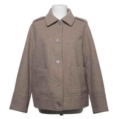 Skjortejakke (Beige) fra XLNT by KappAhl Akryl, Polyester, Viscose