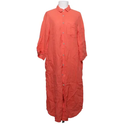 Blousejurk (Oranje) van Made in italy Linnen