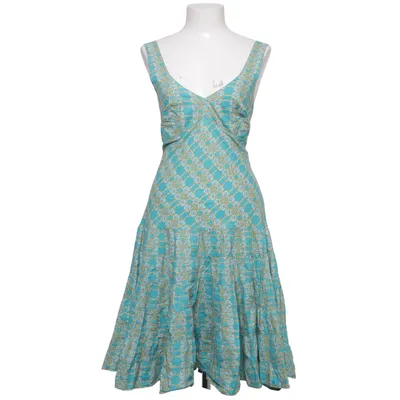Jurk (Blauw, Geel, Wit) van Trilce