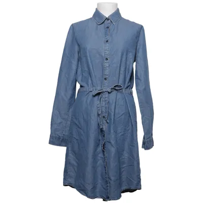 Shirt dress (Blue) from Benetton Jeans Lyocell, Polyester