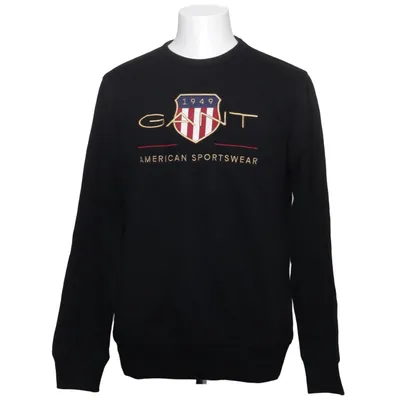 Collegetröja (Svart) från GANT Bomull, Polyester