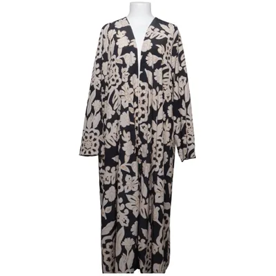 Wrap dress (Black, Beige) from Alia Polyester