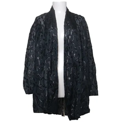 Cardigan (Noir) de Schmeinck Fibre métallique, Viscose