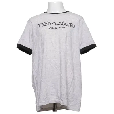 T-shirt (Gris, Noir) de Teddy Smith Coton, Viscose