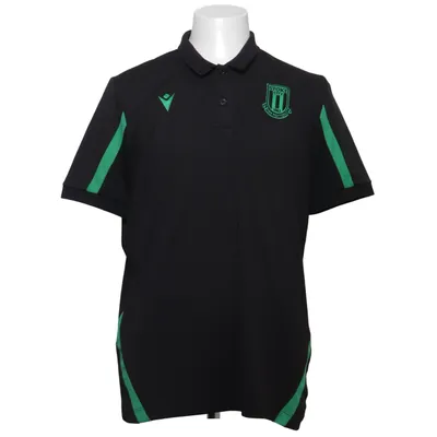 Polo (Noir, Vert) de Macron Polyester