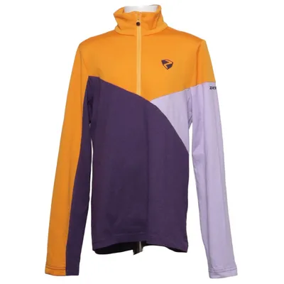 Træningstrøje (Orange, Lilla, Flerfarvet) fra Ziener Elastan, Genanvendt polyester