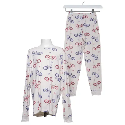 Pyjama (Blanc, Rouge, Bleu) de Petit Bateau Coton
