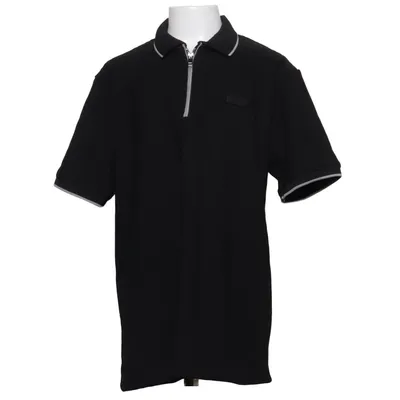 Polo shirt (Black) from Denim & Flower Elastane, Polyester
