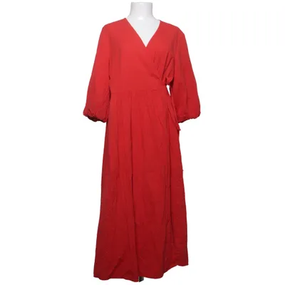 Robe portefeuille (Rouge) de Lindex Coton