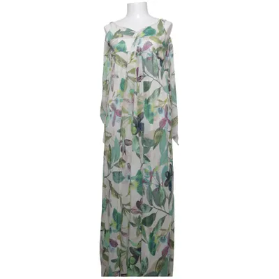 Maxi dress (Beige, Multicolored) from Zorbe Polyester