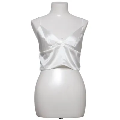 Bralette (Wit) van Silver Elastaan, Zijde