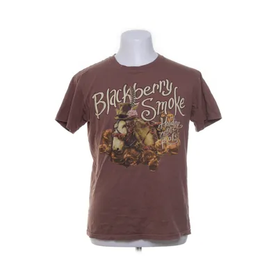 T-shirt (Bruin, Meerkleurig) van Gildan Softstyle Katoen