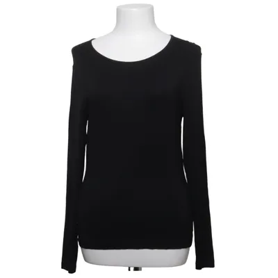 Lange mouwen shirt (Zwart) van Oscalito Elastaan, Modal