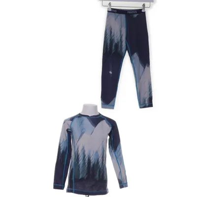 Baselayer (Blå, Flerfarvet) fra Reima Polyester, Uld