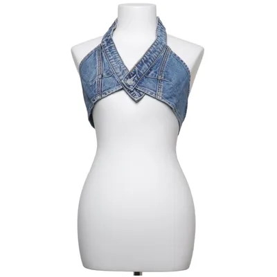 Neckholder Top (Blau) von Glassons